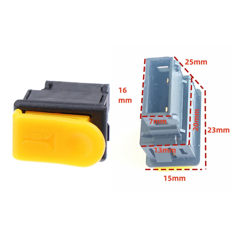 1PC Motorcycle Electric Vehicle Modification Parts Motorcycle Warning Lights Dual Flash Switches Turn Signal Lights Starter